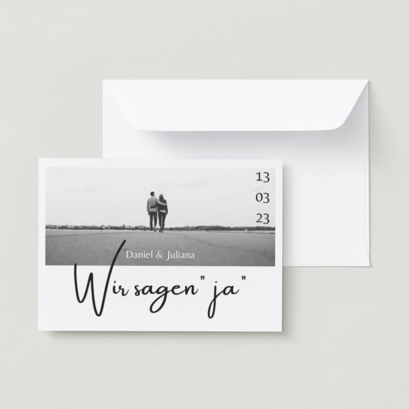 Wir sagen ja - Save the date